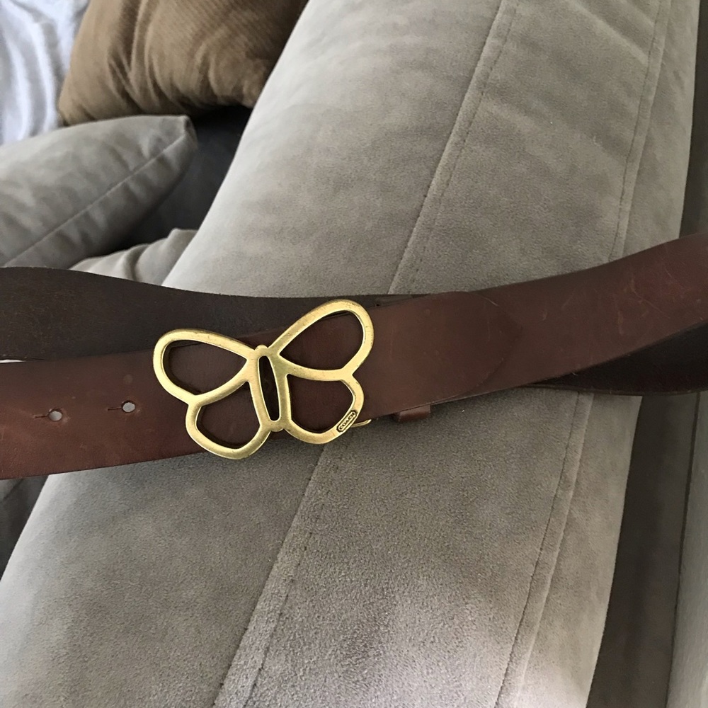 Coach belt